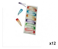 Mezzo Multicolor Glitter Clips x12