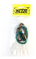 Mezzo Metal-farvet Slangeelastikker