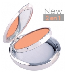 Parisax Pro Natuurlijk Beige Compact Poeder 2 in 1