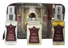La Sultane de Saba Coffret Trousse Corps Lotus & Fleur de Frangipanier
