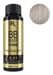 Generik Coloraci&oacute;n Tonalidad 9.11 Rubio Muy Claro Cenizo Intenso BBHair Shine Generik