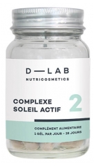 D-Lab Nutricosmetics Compl&eacute;ments Alimentaires Complexe Soleil Actif