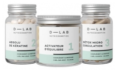 D-Lab Nutricosmetics Compl&eacute;ments Alimentaires Programme Masse Capillaire D-Lab Nutricosmetics 1 mois