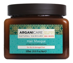 Arganicare Mascarilla Nutritiva Reparadora Cabello Seco y Dañado Argán