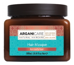 Arganicare Mascarilla Nutritiva Reparadora Para Cabello Rizado Argán