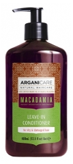 Arganicare Drėkinamasis plaukų kremas sausiems ir pažeistiems plaukams su makadamija