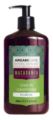 Arganicare Feuchtigkeitsspendende Pflegecreme F&uuml;r Lockiges Haar Macadamia