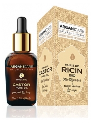 Arganicare &Oacute;leo de R&iacute;cino BIO 3 em 1