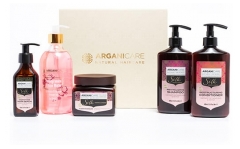 Arganicare Set Rutină Strălucire Proteine de Mătase