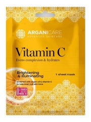 M&aacute;scara de Tecido Iluminadora Vitamina C Arganicare
