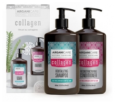 Arganicare Kollagen Revitaliserende & Volumen Boost Duo-s&aelig;t