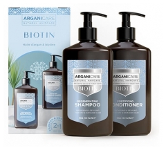Arganicare Vahvistava & Korjaava Duo-setti Biotiini