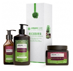 Arganicare Macadamia Feuchtigkeitsspendendes Trio-Set
