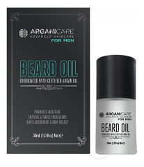 Arganicare Barzdos Aliejus Vyrams