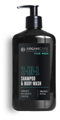 Arganicare Champ&ocirc; e Gel de Banho 2-em-1 Homem
