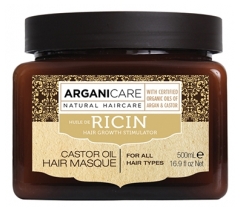 M&aacute;scara Fortificante de R&iacute;cino Arganicare