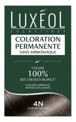 Luxeol Lux&eacute;ol Kit Coloration 4N Ch&acirc;tain Naturel