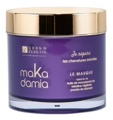 Urban Keratin Masque Cheveux Blonds Makadamia
