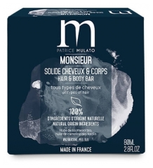 Patrice Mulato Shampoo S&oacute;lido 2 em 1 Monsieur Mulato