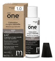 Patrice Mulato Tinte Cabello Natural 1.0 Negro Casta&ntilde;o Color Uno Mulato