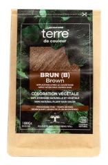 Farvejord Vegetabilsk Farve Brun B