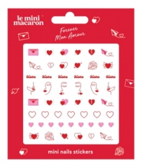 Le Mini Macaron Stickers Ongles Forever Mon Amour