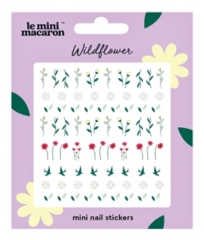 Le Mini Macaron Wild Flower Nail Stickers