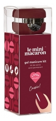 Le Mini Macaron Blackcurrant Semi-Permanent Nail Polish Kit