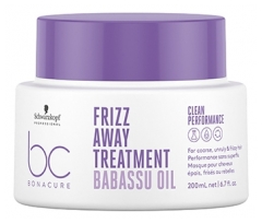 Schwarzkopf Disciplinējo&scaron;ais Maska BC Frizz Away Schwarzkopf Pro 200ml