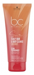 bC Sun Protect Jab&oacute;n L&iacute;quido 3 en 1 Para Cabello y Cuerpo Pro 200ml