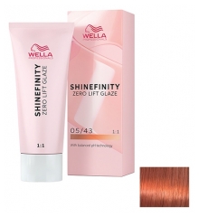 Wella Semi-permanentn&iacute; barva 05/43 Hot Chill Shinefinity