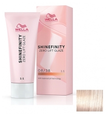 Wella Semipermanente Haarfarbe 08/38 Honey Latte Shinefinity