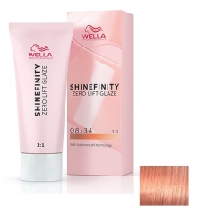 Wella Semi-Permanente Haarkleuring 08/34 Spicy Ginger Shinefinity