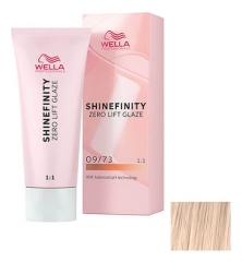 Wella Semipermanentn&iacute; barva 09/73 Caramel Milk Shinefinity