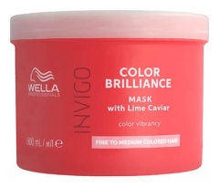 Wella H&aring;rmaske til Fint til Medium H&aring;r Invigo Color Brilliance Wella 500ml