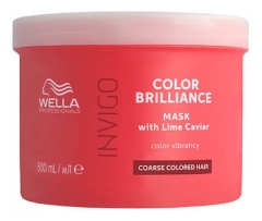 Wella H&aring;rmask Tjockt H&aring;r Invigo Color Brilliance Wella 500ml