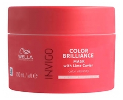 Wella M&aacute;scara Capilar Cabelos Finos a M&eacute;dios Invigo Color Brilliance Wella 150ml