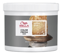 Mascarilla Color Fresh Wella Gloss Dorado 500ml