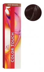Wella Coloration Semi-Permanente Color Touch 4/77 Châtain Marron Intense