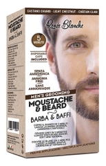 Ren&eacute;e Blanche Licht Kastanje Baard & Snor Kleur Kit