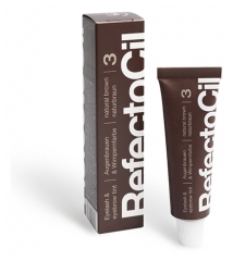 RefectoCil Tinte Para Pesta&ntilde;as y Cejas N&deg;3 Marr&oacute;n Natural