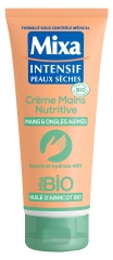 Mixa Crema de Manos Nutritiva 48H Bio Para Manos y Uñas Dañadas 100 ml