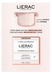 Lierac Arkéskin Crema Giorno Menopausa 50 ml + Ricarica Gratuita Crema Giorno Menopausa 50 ml