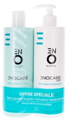 Codexial Enocare Natłuszczający żel do mycia 400 ml + Emulsja uzupełniająca lipidy 400 ml Oferta specjalna