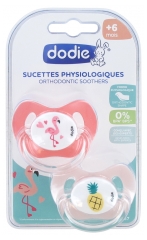 Dodie 2 Ciucci in Silicone da 6 Mesi in su N°P67