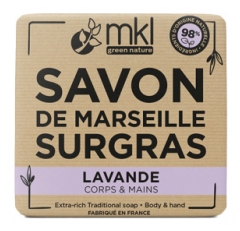 MKL Green Nature Savon de Marseille Surgras Lavande 100 g