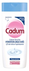 Cadum Crema Doccia Idratante a Lunga Durata Ricaricabile 450 ml