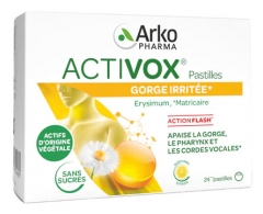Arkopharma Activox Miele al Gusto di Limone 24 Compresse