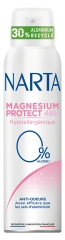 Narta Magnésium Protect Déodorant Hypoallergénique 48H Spray 150 ml