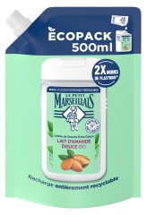 Le Petit Marseillais Crema Doccia Extra Delicata Latte di Mandorla Dolce Biologico Eco-Refill 500 ml
